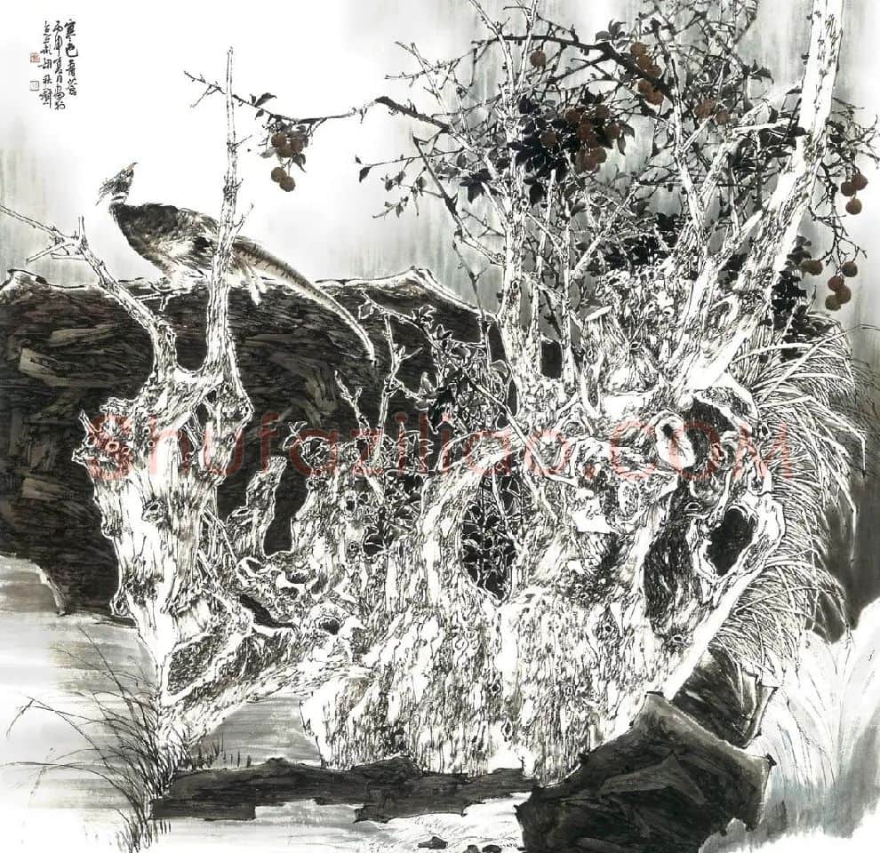 胡秋声·寒色青苍