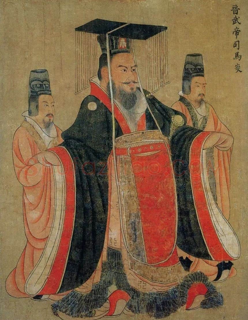 阎立本·历代帝王图卷(司马炎)
