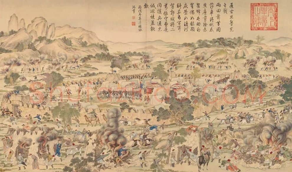 郎世宁·通古斯鲁克之战