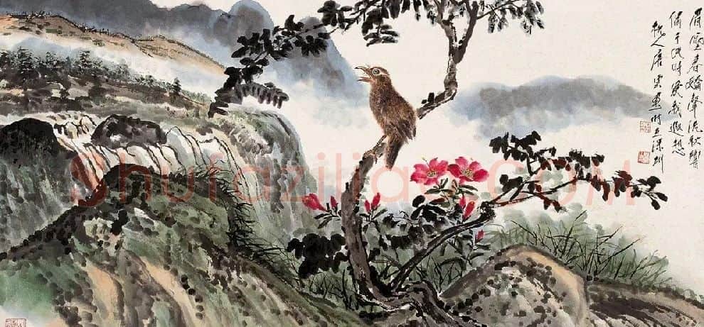 唐云·眉压春娇