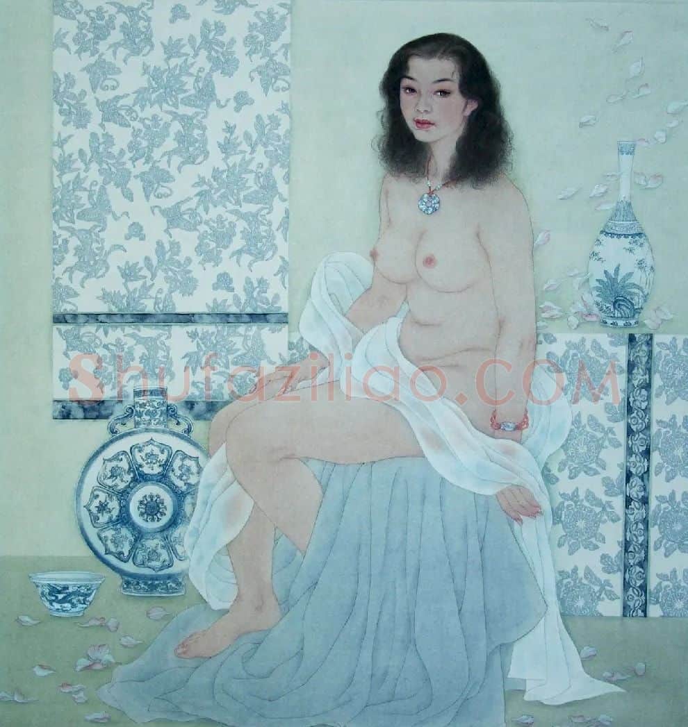 何丽·青花系列之落花清音