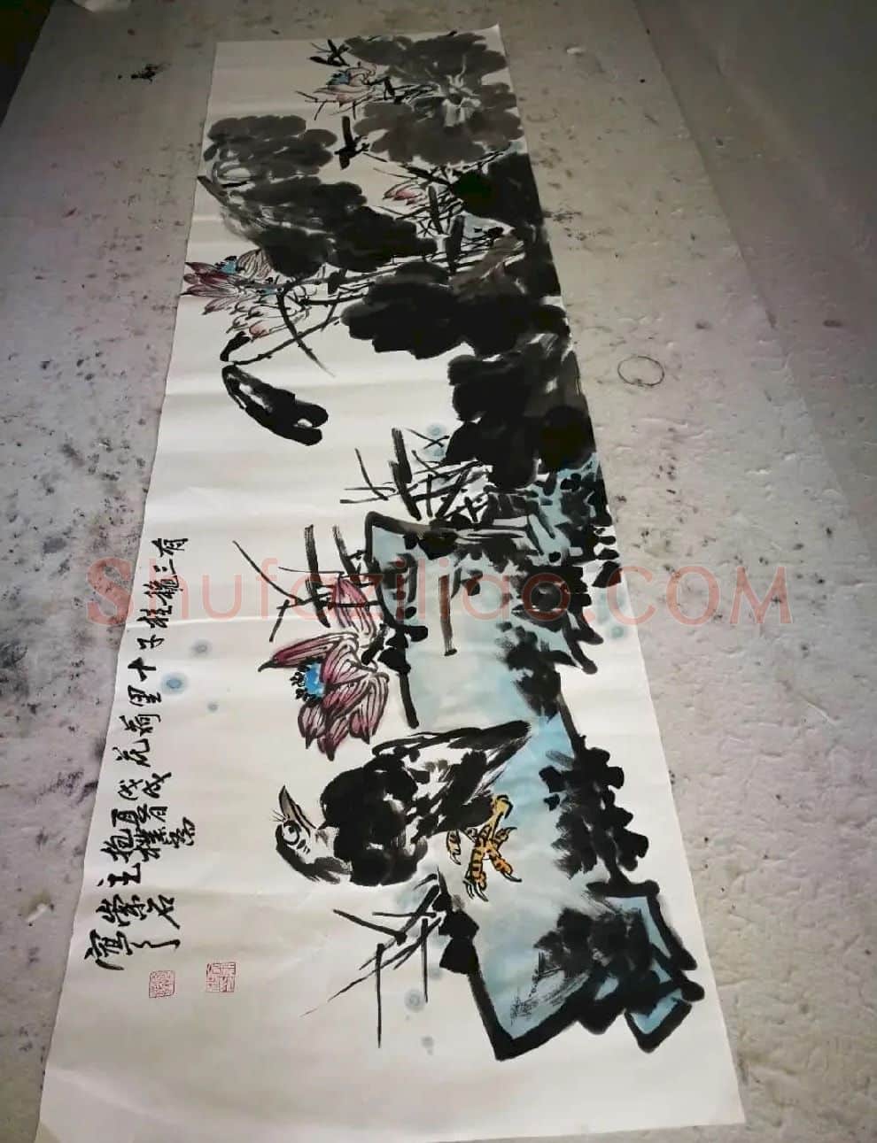 喻新松·荷花