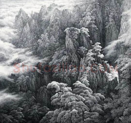 董希源·黄山瑞雪