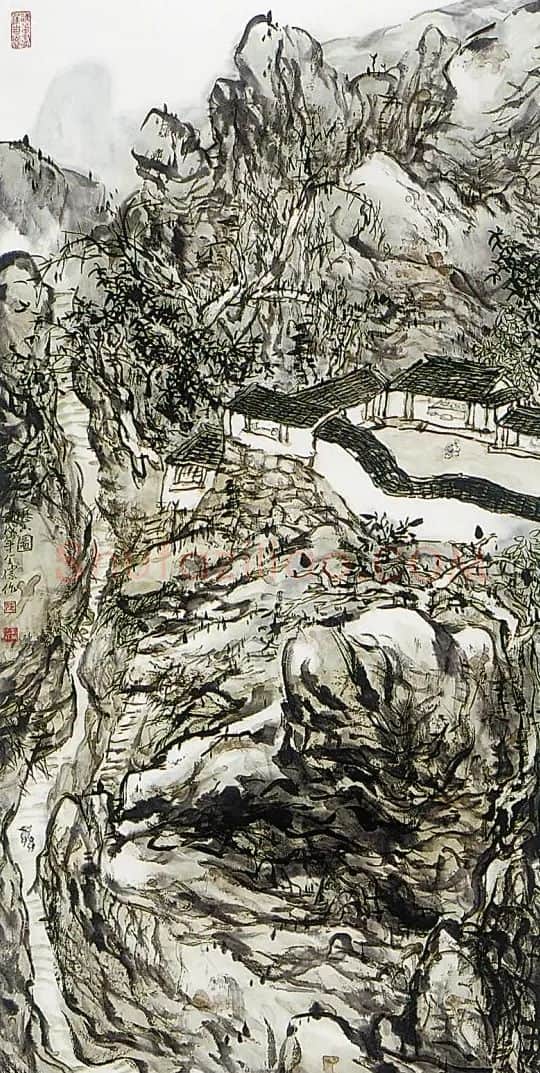 陈全胜·山居图