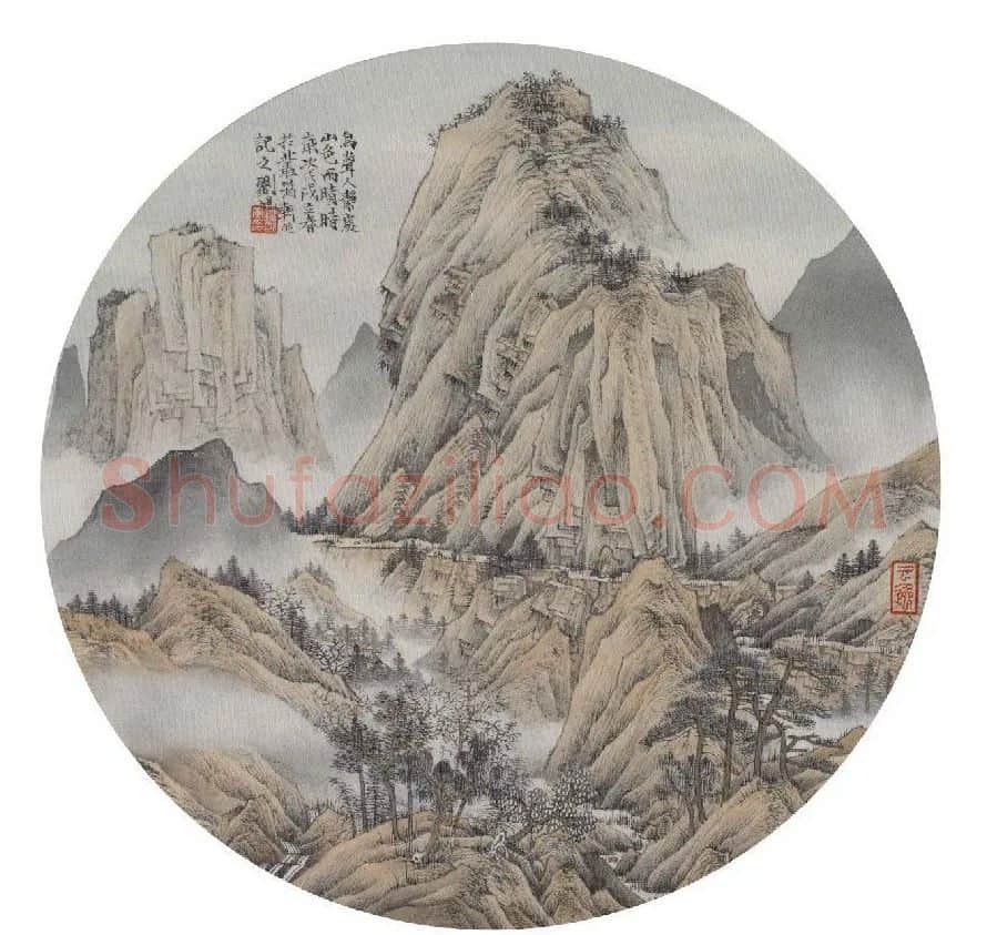 刘旭·圆扇系列之十四