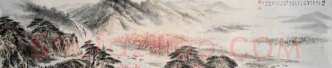张中伟·8尺山水