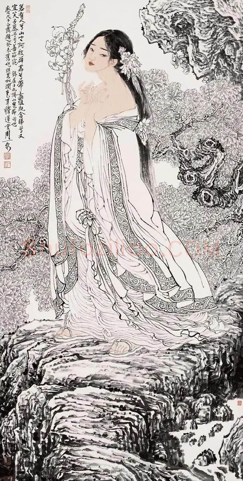 周一新·幽山凝睇