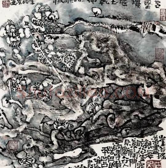 朱松发·雪坠琼瑶