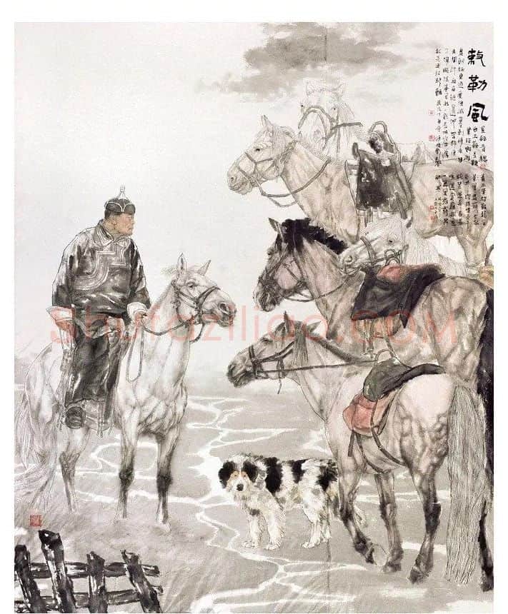 何明彪·《敕勒风》