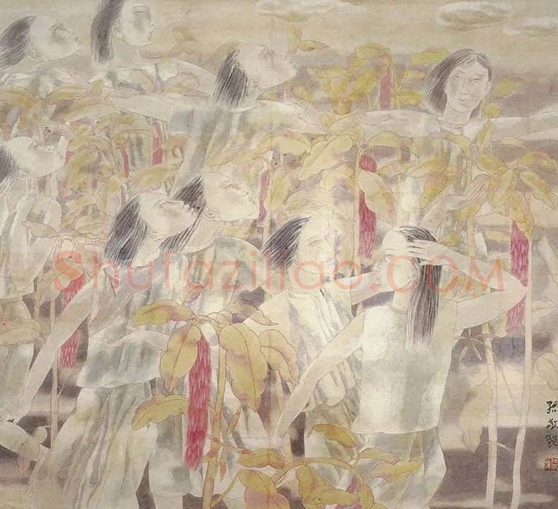 孙敬·天边的云