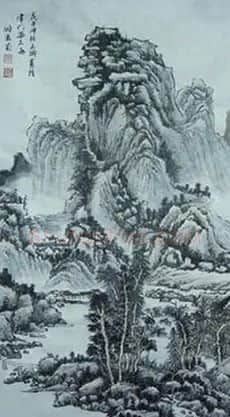 谢凤岗·山水