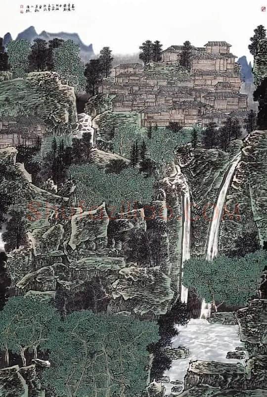 满维起·山水