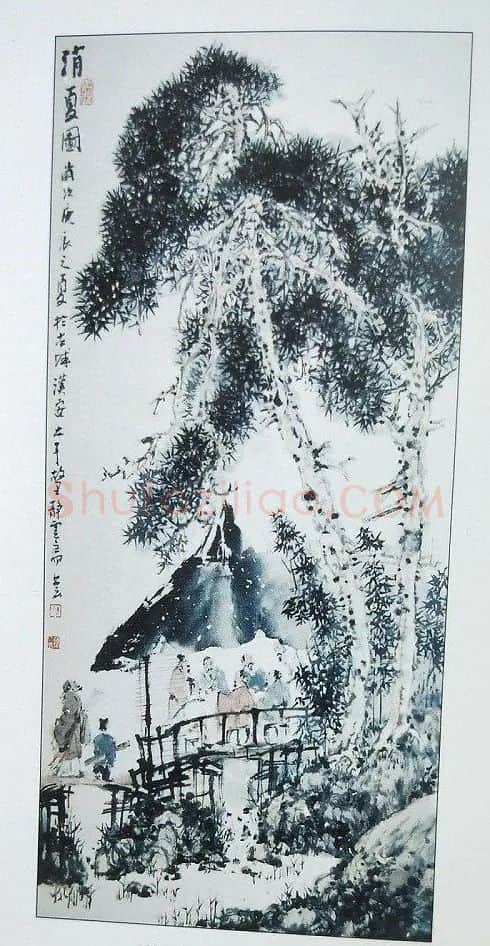 陈尔荣·消夏图