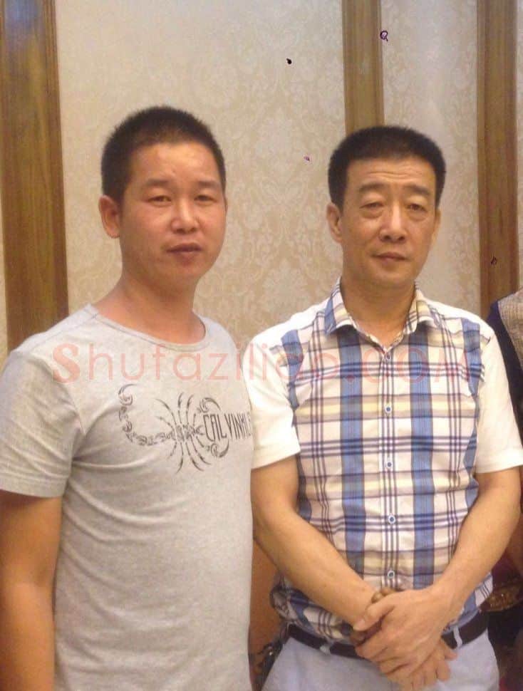 黄裔就·与书画家黄木雄合影
