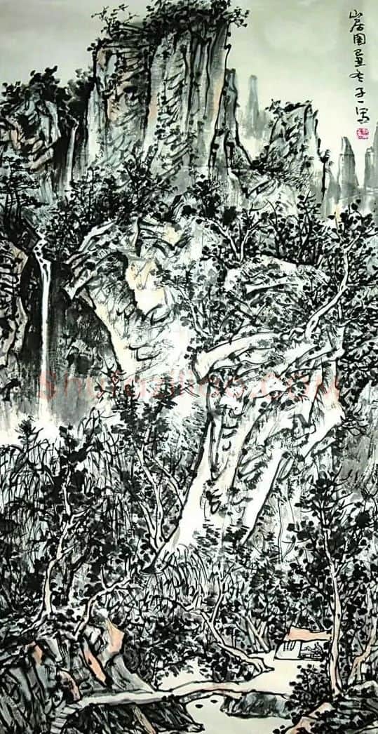 邢子一·山居图