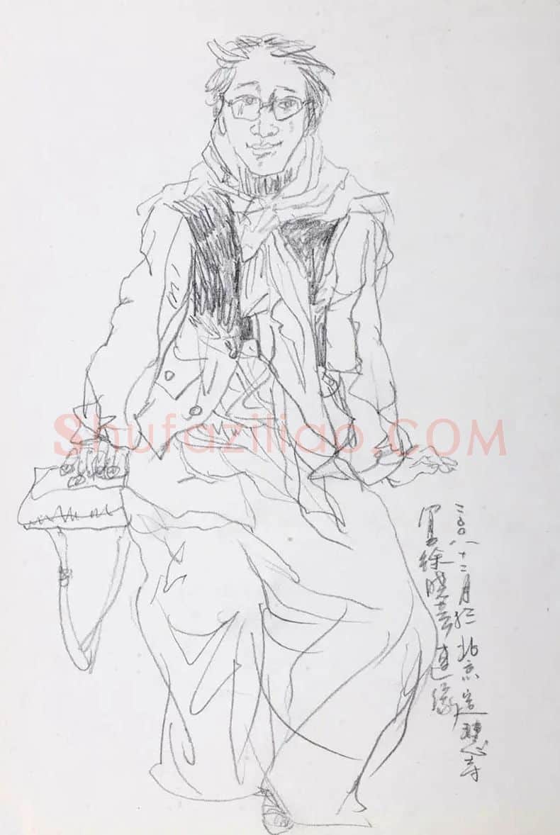 黄文琦·人物速写