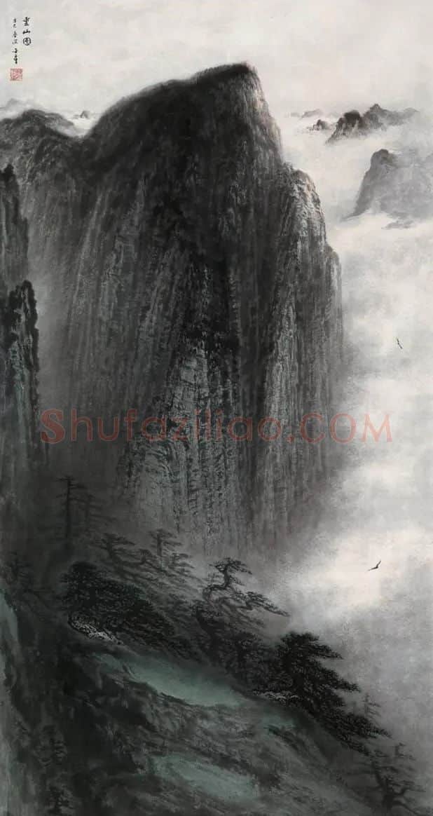 陈金章·云山图