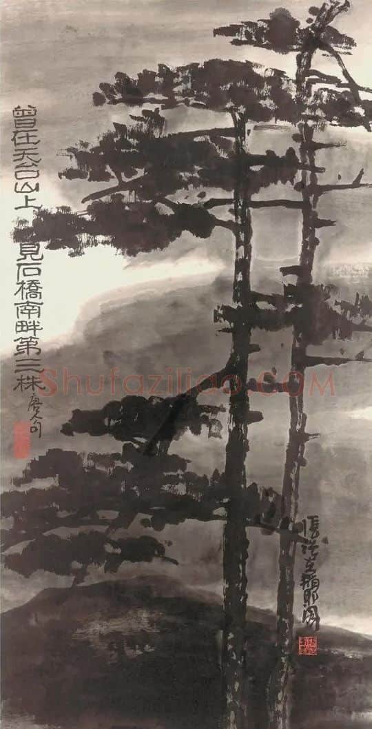 张浩·天台山上松