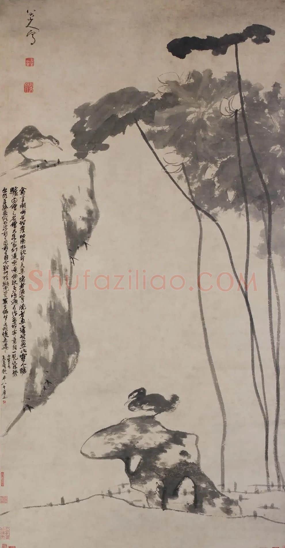 八大山人·荷凫图