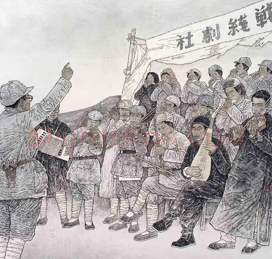 刘昌盛·抗战文艺记事