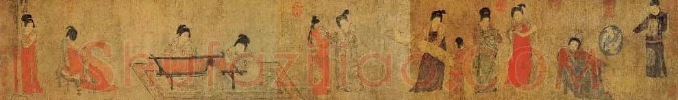 周昉·挥扇仕女图