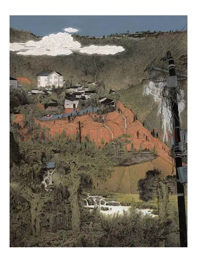 刘宝国·《绿水青山映我家》