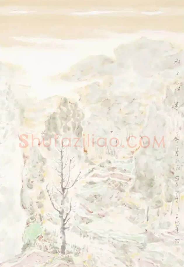 王跃奎·坳上春溪 