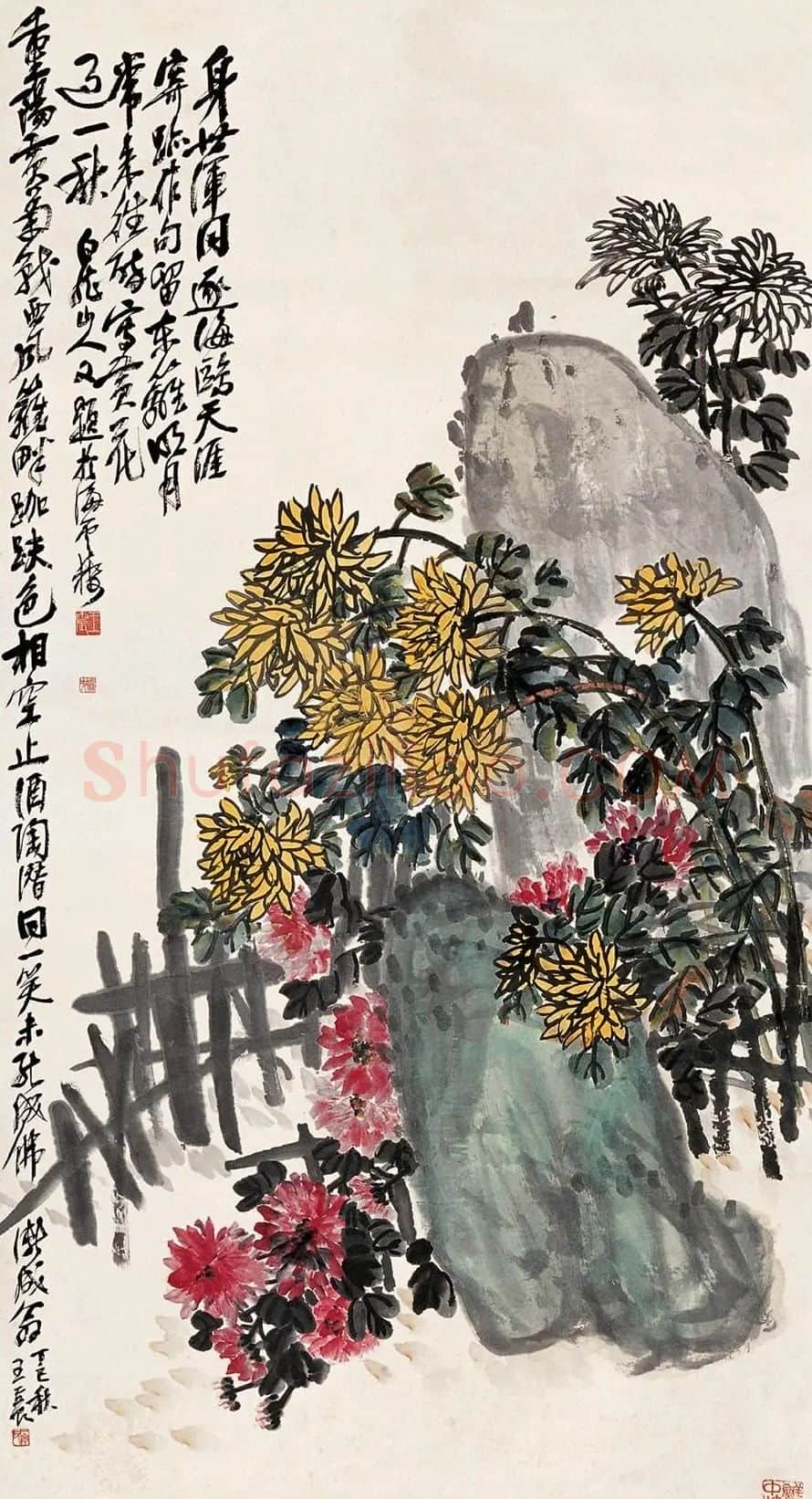 王一亭·东篱佳色