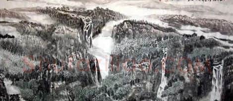 肖文斌·肖文斌山水画