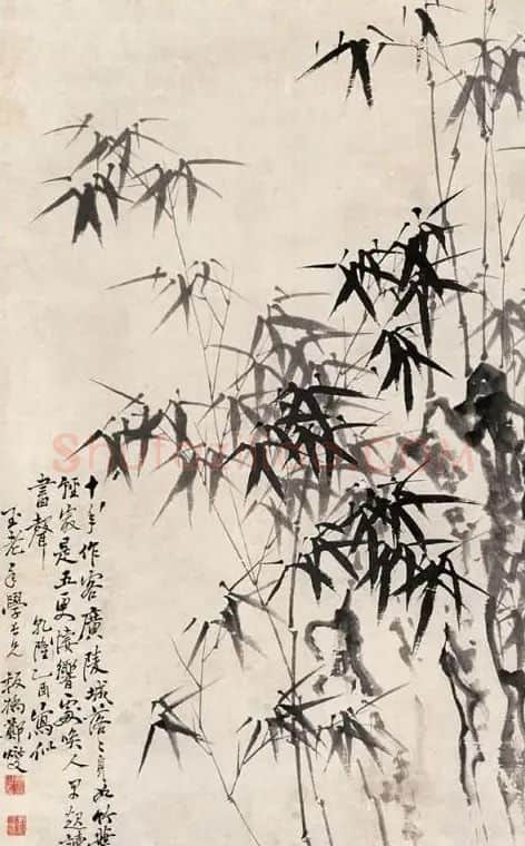 郑板桥·墨竹图