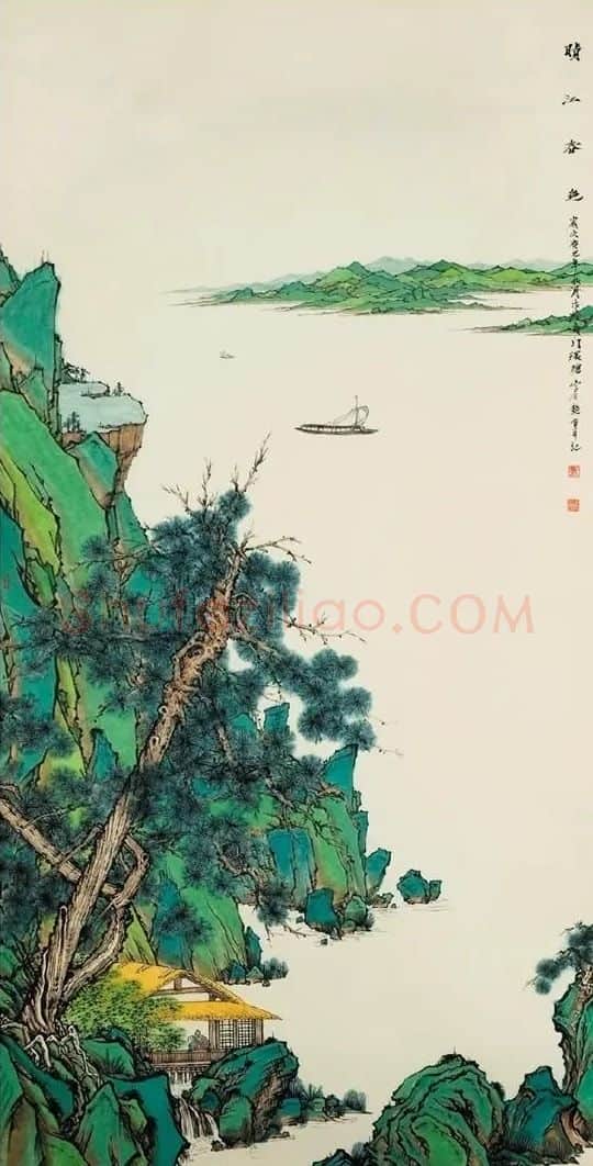 刘艳会·晴江春色