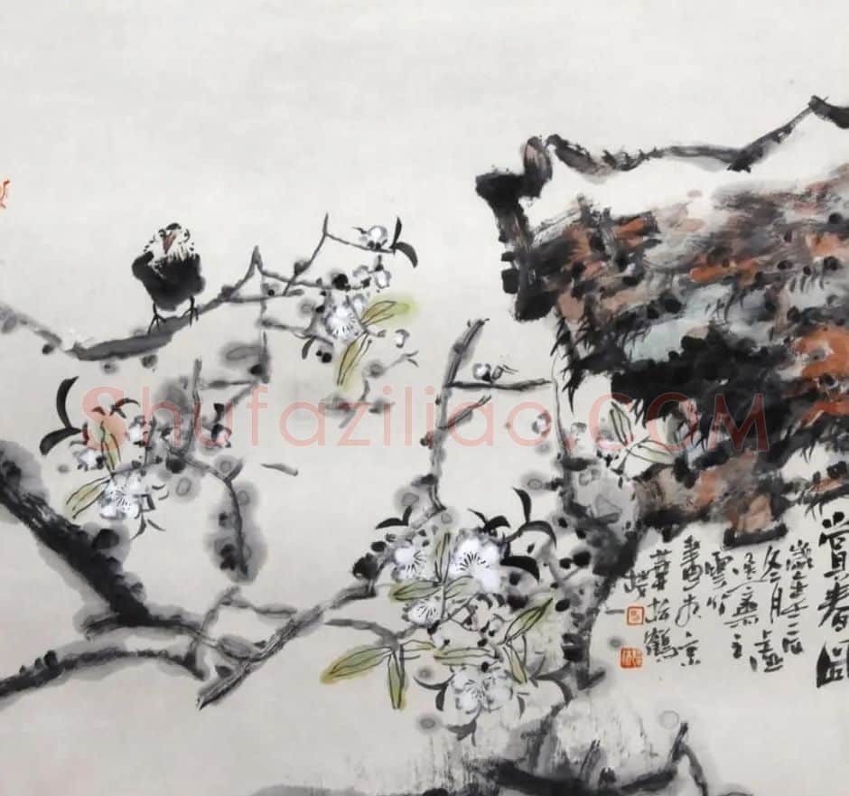 马胜利·赏春图