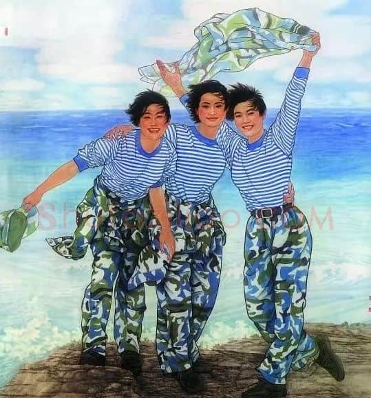 黄援朝· 西沙女兵 