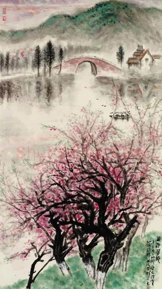 钱大礼·苏堤春晓 