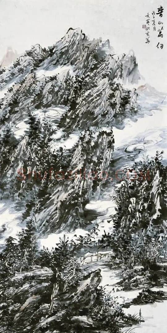 靳文艺·青山万仞