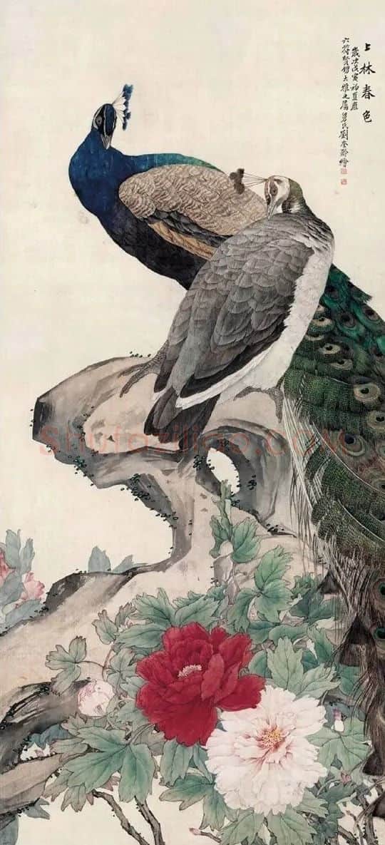 刘奎龄·上林春色图