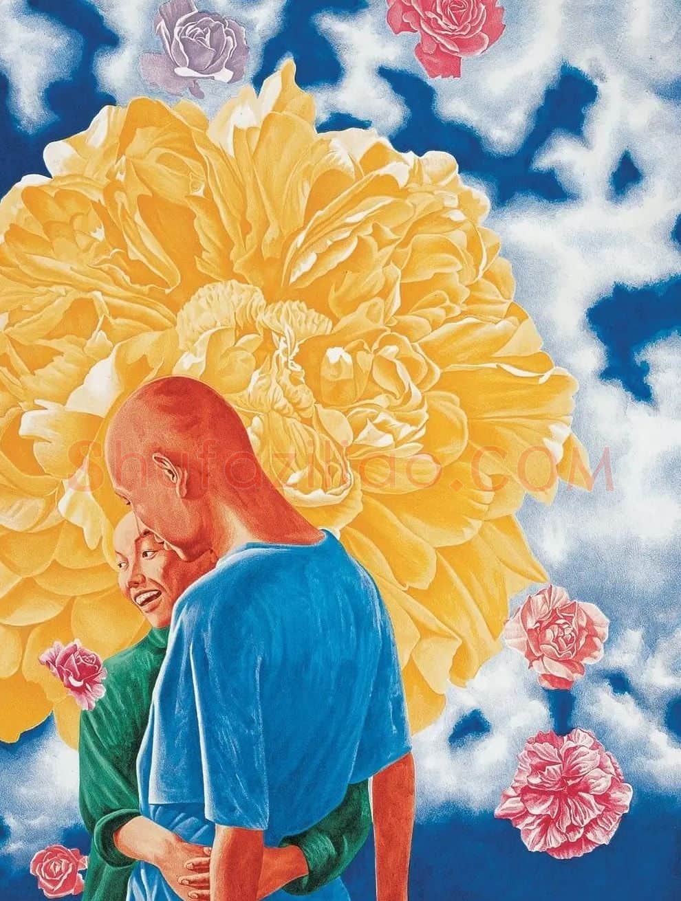 方力钧·花季