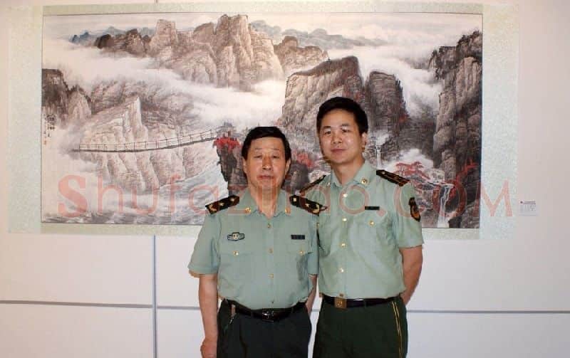 胡智林·与刘大为老师合影