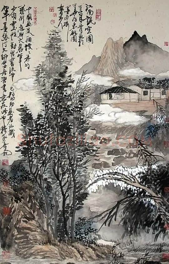穆家善·江南观云图