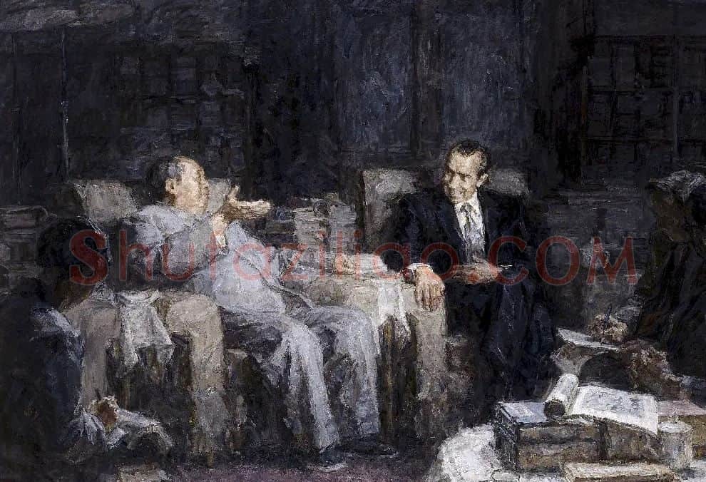 马刚·毛泽东会见尼克松