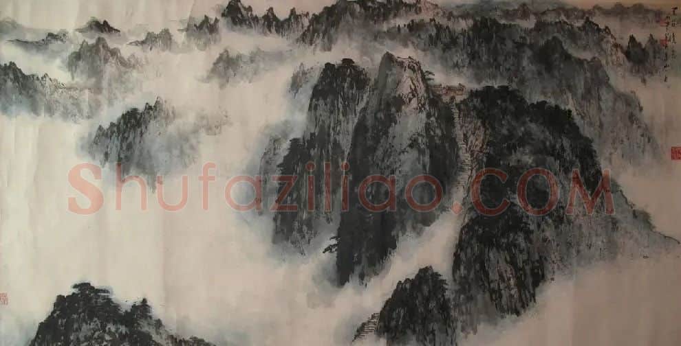王石岑·天台晓色