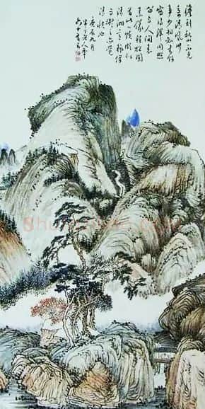 陈半丁·秋山