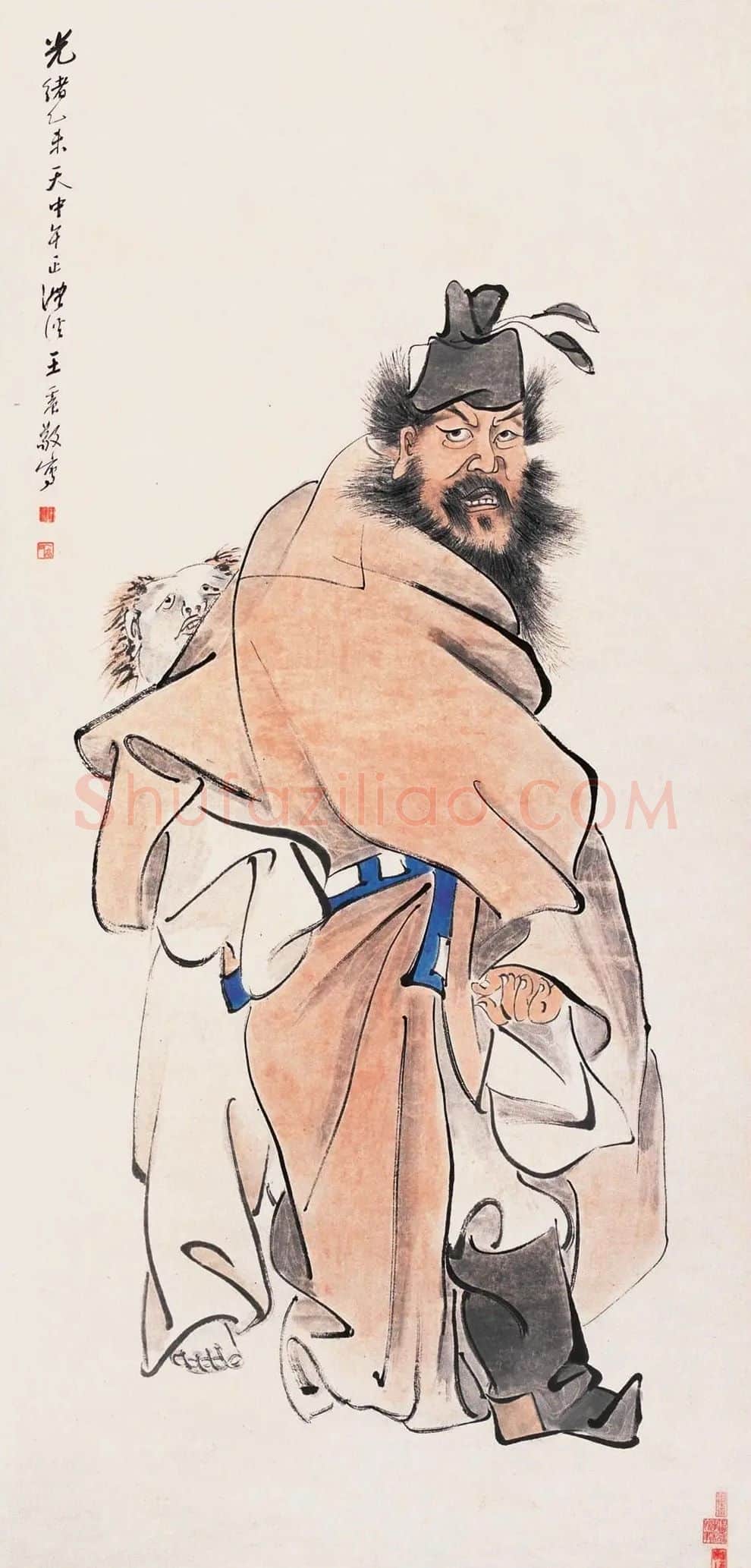 王一亭·钟馗图