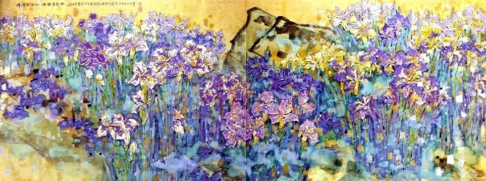 郭怡孮·煌煌宫墙外 灿灿菖蒲稠