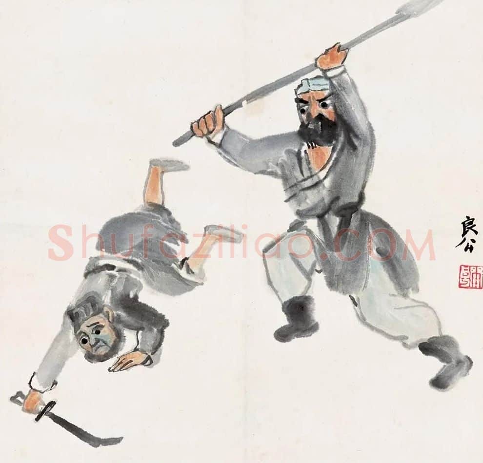 关良·戏剧人物