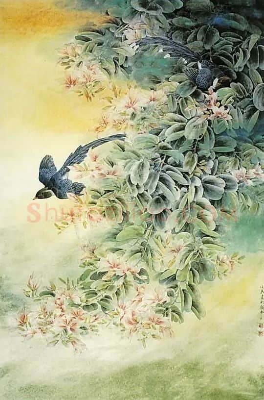 曹小民·紫荆花