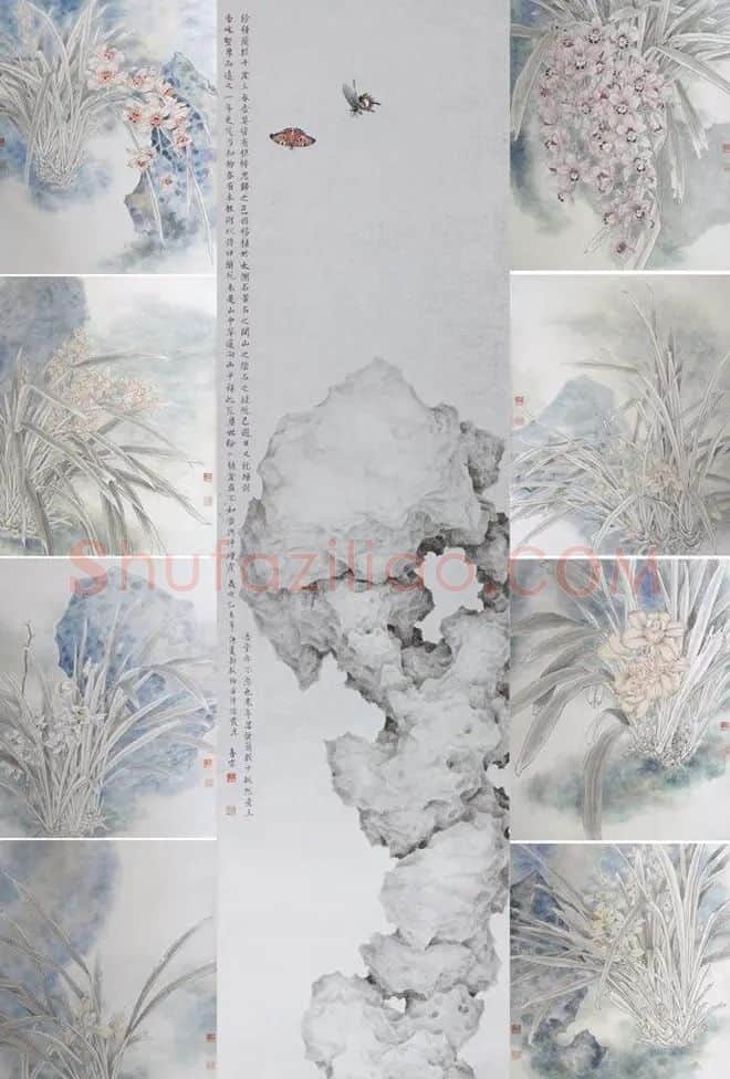 涂喜宗·郑板桥诗意