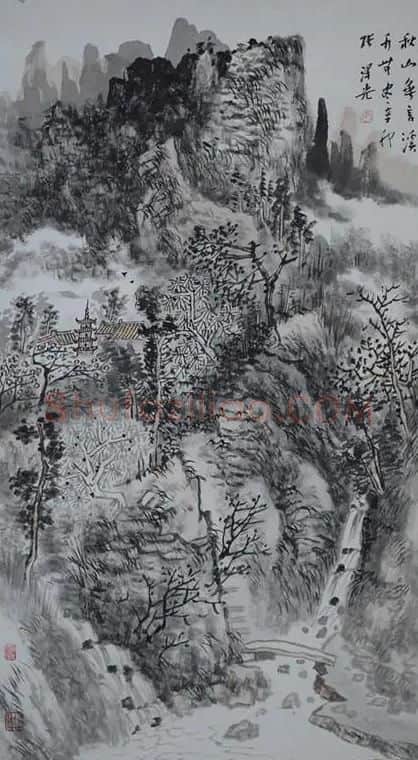 张泽光·秋山无言