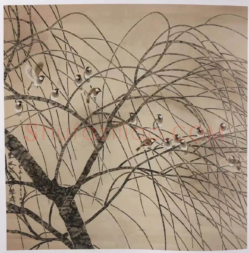 白伟国·《东风苑外千丝老》