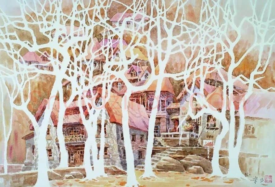 李杏·《庐山别墅》